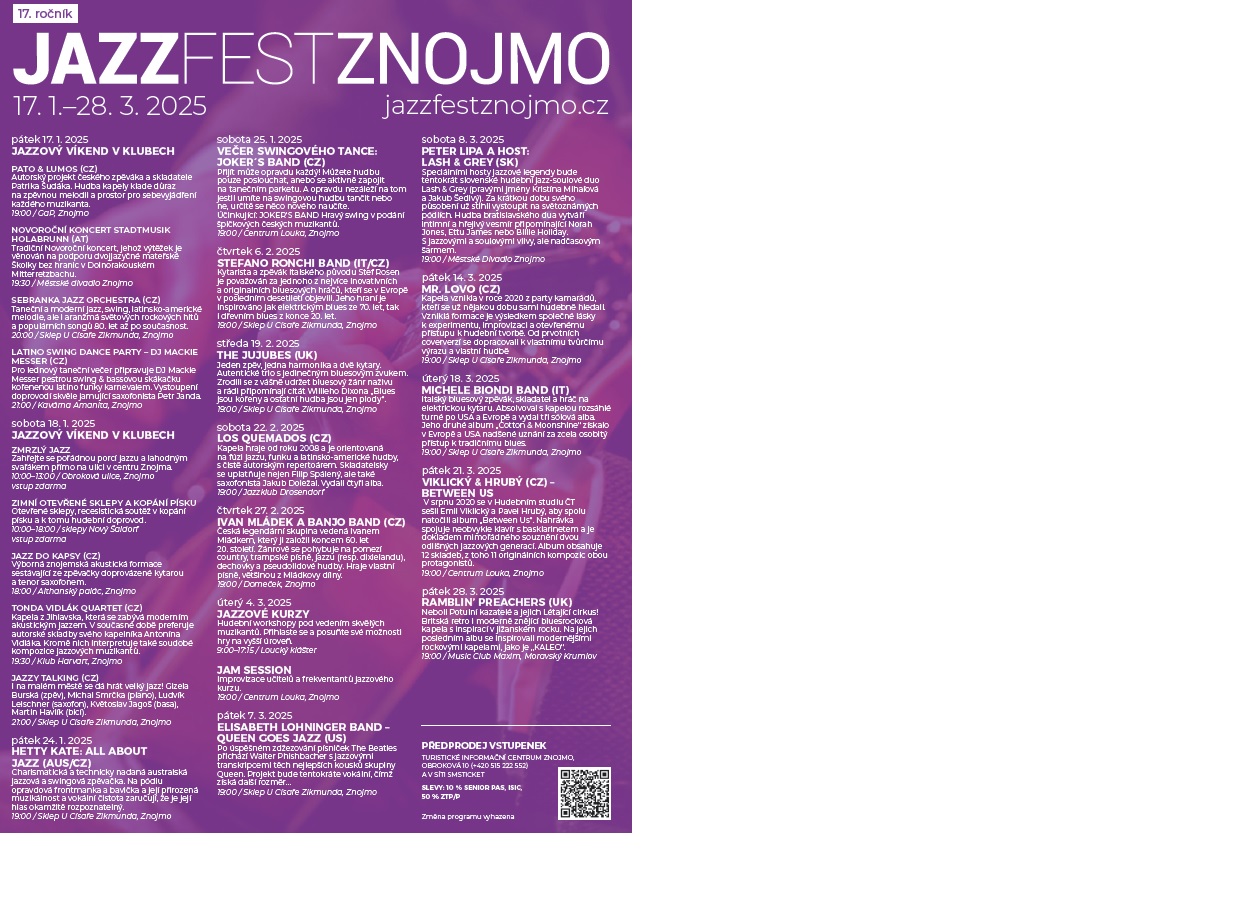 JAZZFEST Znojmo